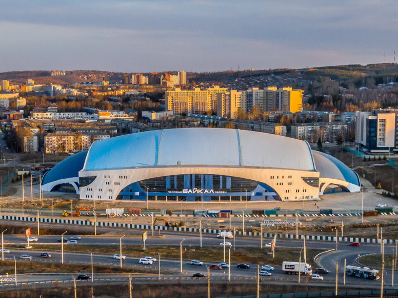 Иркутский ледовый дворец Айсберг